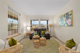 Light-filled living spaces feel both grand and inviting—ideal for holiday gatherings or intimate evenings at home.