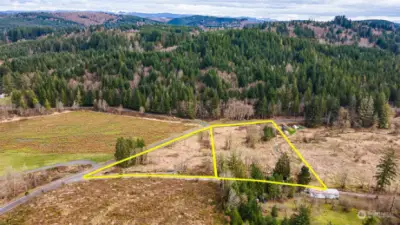 Both lots for sale. Property lines are approximate.