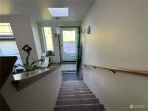 Entry and staircase to 2nd floor