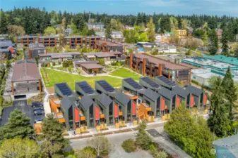 These exceptional 5-Star Built Green homes, crafted by Green Canopy NODE and designed by local architect Jonathan Davis, offer a truly remarkable living experience.