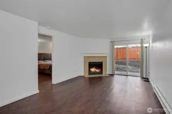 Gorgeous easy care flooring.