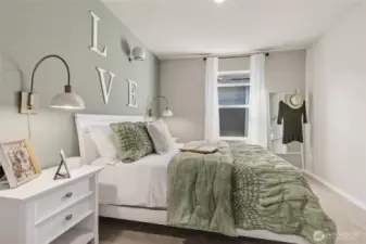 Photo not of actual home. This is our model home in the community of the same plan and style.