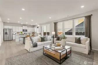 Photo not of actual home. This is our model home in the community of the same plan and style.