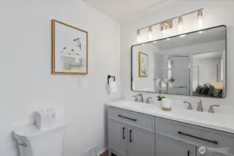 Closer look at Primary bathroom