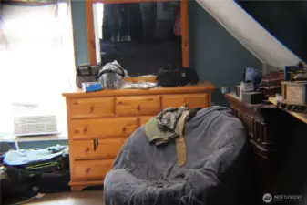 another view of the current upstairs bedroom