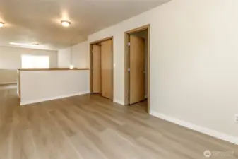 Upstairs flex space oposite the loft