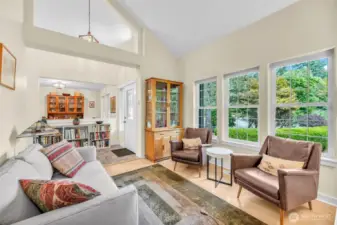 Front living/sitting room.