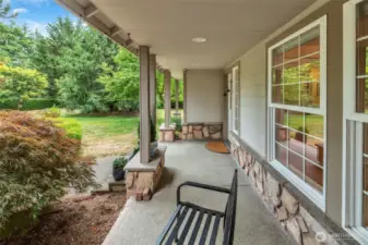 Front porch.
