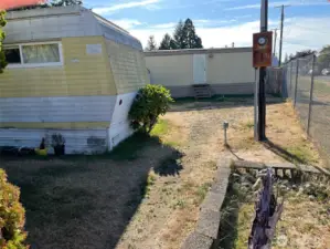 Back yard space
