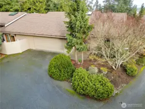 The home has an attached 2-car garage.