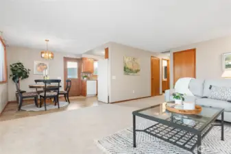 Living Room and Dining