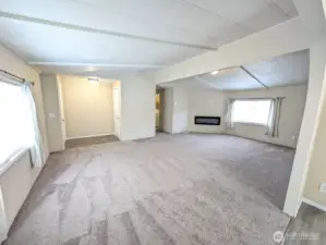 Entry w/new flooring.  New interior paint.