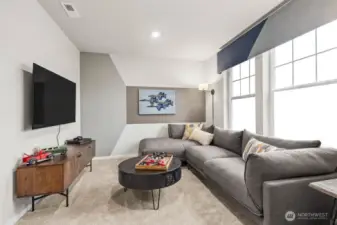 Generous loft space from another vantage point. Photos are representative only and may display different color package and/or upgrades.