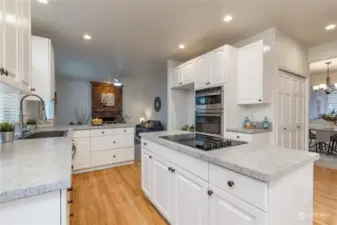 Gorgeous hardwood floors in this home