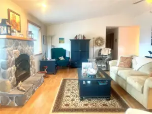 fireplace and coziness