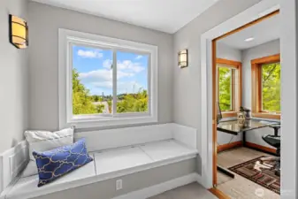 Upper Landing has amazing sunrises and mountain views on a clear day