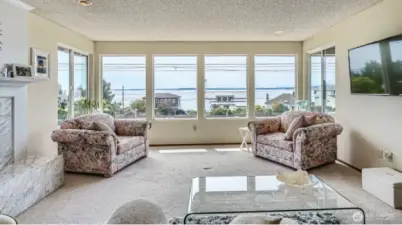 Looking at the view from your sofa!