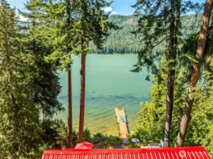 Private dock perfect for boating, fishing, and paddleboarding.