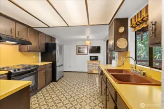 Classic kitchen.
