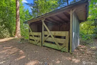 Additional animal enclosure.
