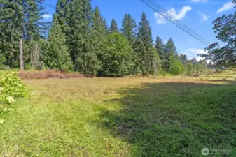 Pasture and garden space.