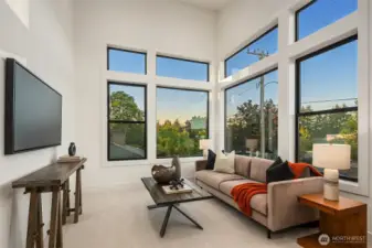 Flexible upper floor bonus space