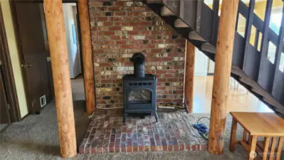 Gas stove for cozy warm days