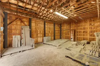 Hay storage