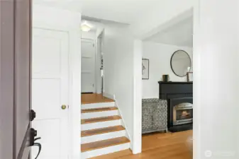 Open, bright entry welcomes you home!