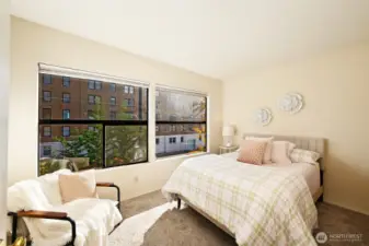 Bright secondary bedroom