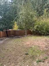 Spacious backyard perfect for hosting gatherings and outdoor fun.