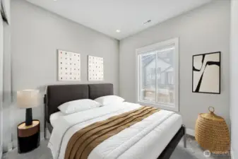 This superb floor plan includes a main-level guest suite with a luxurious 3/4 bath.