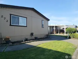 A Manicured Front yard.