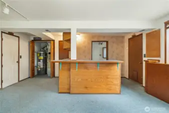 View of Water Heater.