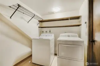 Main floor laundry room