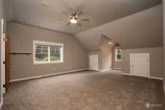 One of 2 Large Bedrooms upstairs