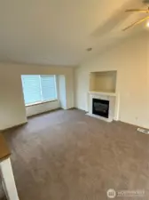 Up living with vaulted ceilings