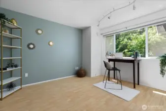 Lovely room to create your own space.