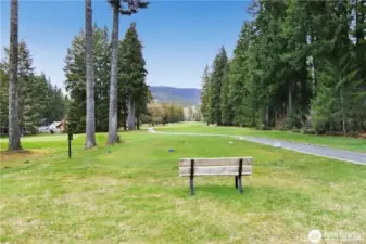 Lake Cushman Golf Course with discounted golf for property owners
