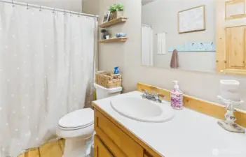 Secondary bathroom