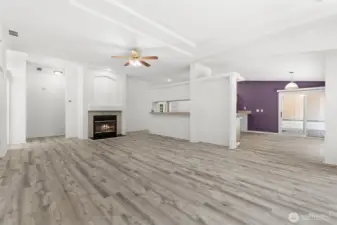 Wood Fireplace