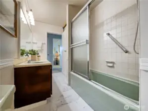 Another perspective of the bathroom showcasing spaciousness and thoughtful comfort throughout.