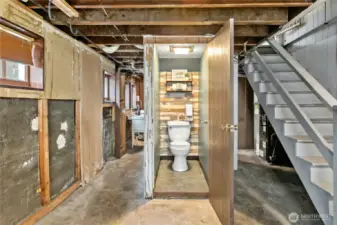 A 2nd toilet is always nice! The 'sink twice' is a clever addition--it replaces the toilet tank lid and allows you to wash your hands with clean/fresh water that is drained into the toilet tank--very earth-friendly.
