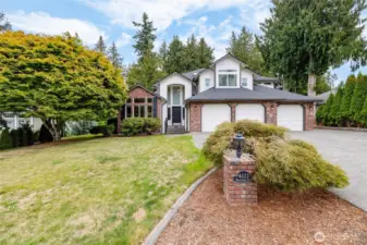 Welcome to 4223 Montgomery Place.  Fresh exterior paint, three car garage, on over 1/3 acre on a street of well-kept homes.