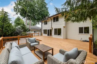 Perfect space for outdoor living and entertaining.