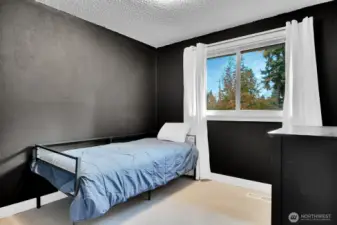 Secondary bedroom #2 on the upper level.