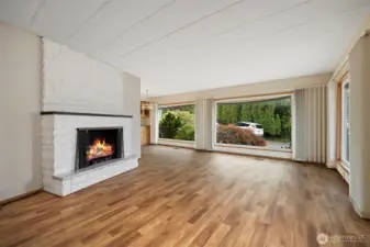 Large first living area