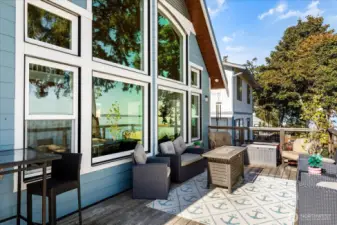 Large Entertaining Deck