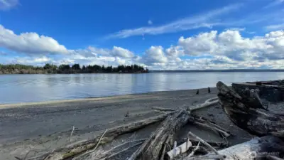 Community beach view