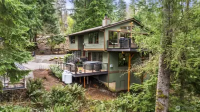 This home offers the rare blend of peaceful riverfront living, everyday convenience, and the charm of North Bend living.